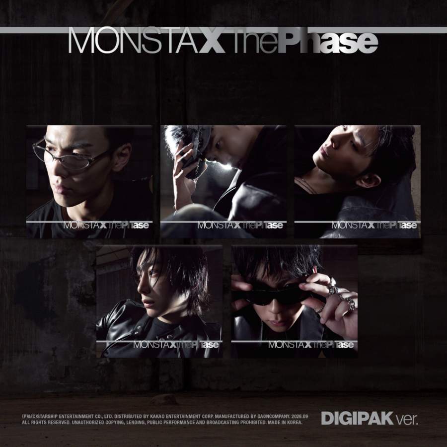[0원 이벤트] 몬스타엑스 The Phase 디지팩 스타쉽 스퀘어 특전 분철